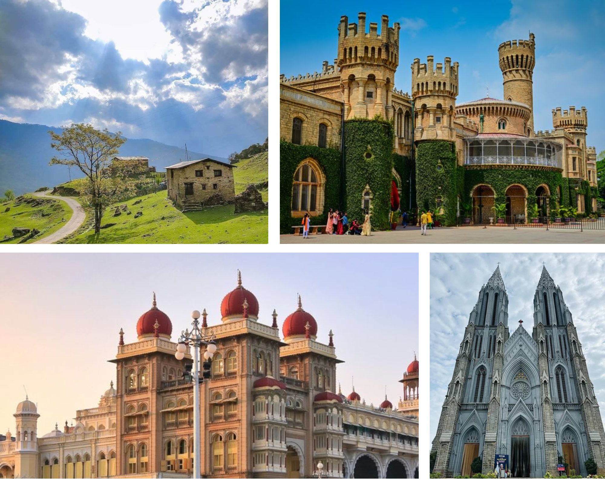 Bangalore – Mysore – Ooty Tour Package